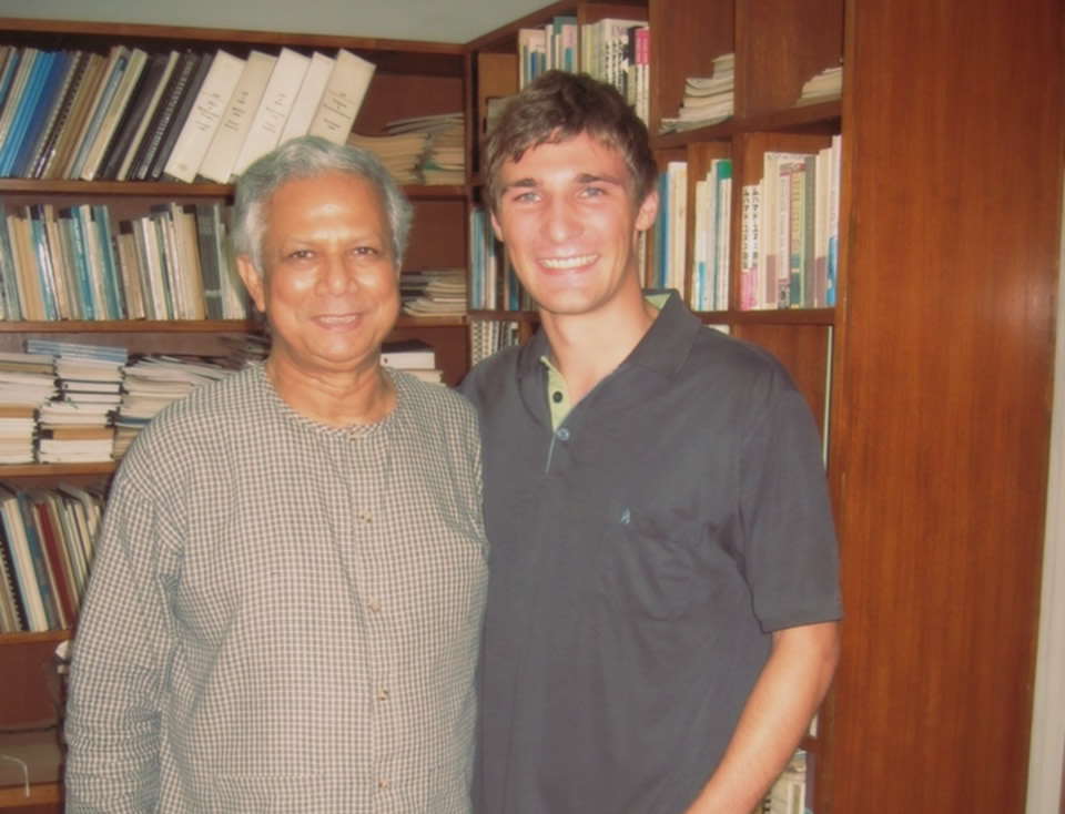 Professor Yunus and me
